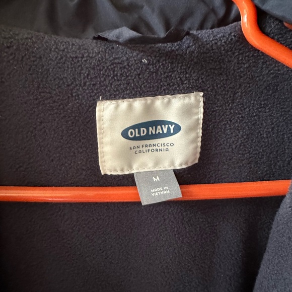 Navy Blue Old Navy Puffer Jacket - Picture 4 of 4